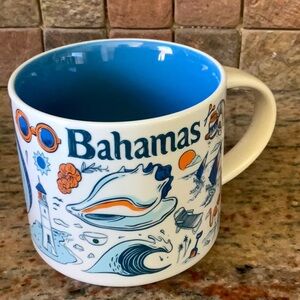 Starbucks Bahamas Been There Series Coffee Mug Ceramic Excellent Clean 14 oz